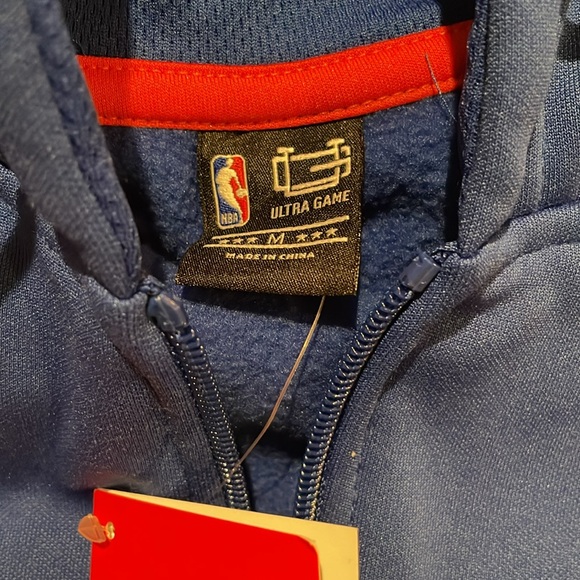 Ny nicks sweatshirt new with tags size medium zip up - Picture 3 of 4